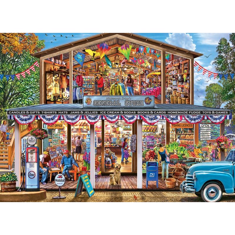 MasterPieces - Inside Out - Hometown Market 1000 Piece Jigsaw Puzzle