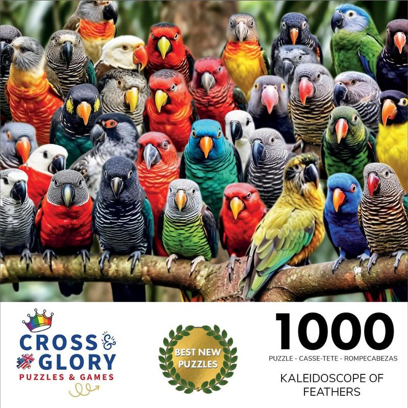 1000 Piece Jigsaw Puzzle for Adults | Unique Bird Artwork | Best Challenging Puzzles for Cognitive Workout