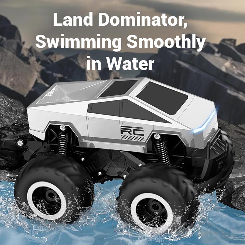 1:16 Waterproof Remote Control Car, 4WD Remote Control Off-road Pickup Truck, Outdoor Toy Vehicle, Birthday Gift for Kids