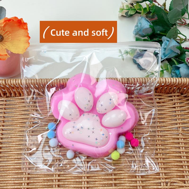 Big Cat Paw ( bigger than hand) Squishy  for Kids&adult, Venting   stress relief , Cat Themed Teenage Gifts Trendy Stuff Handmade quirky