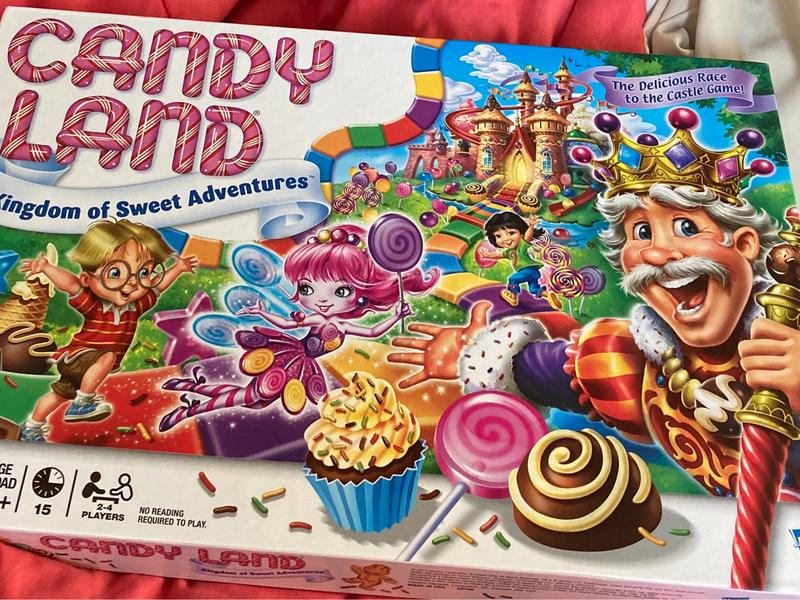 Hasbro Gaming Candy Land Kingdom Of Sweet Adventures Board Game For Kids, Christmas Gifts for Boys & Girls, 3+ ( Exclusive)