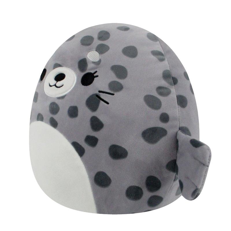 Squishmallows Original FlipAMallows, 12-Inch Odile Grey Seal and Cole Teal Turtle, Collectible Plush Toy, Ultrasoft, High-quality,