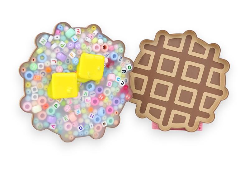 Waffle Picky Pad and Tray- Satisfy Your Urge to Pick, Pop and Peel Stress-Free!