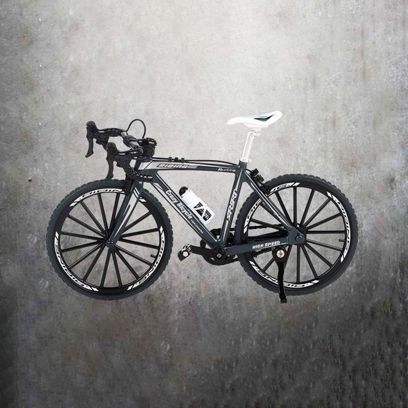 Mini Alloy Simulation Bicycle Model Ornament, Detailed Racing Toy with Realistic Design, Perfect for Easter, and Christmas Gift Collection