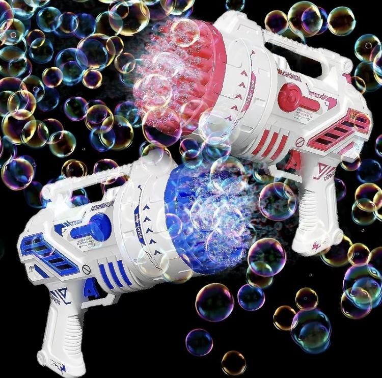 Bubble Machine,69 Hole Bubble Machine, Rocket Bubble Machine, Perfect For Outdoor Fun, Weddings, Parties, Birthdays, Gatherings, Camping, And Suitable For Kids And Adults Alike bubble machine