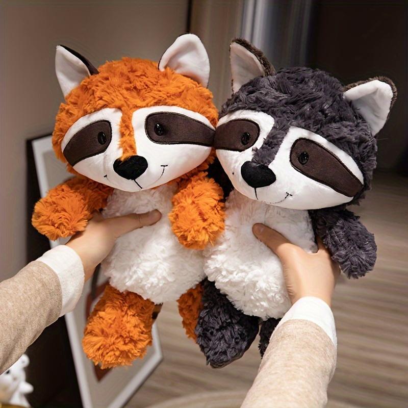 Cute Raccoon Design Stuffed Toy, 9.84inch Soft Plush Animal Doll, Birthday Holiday Festival Decor, Perfect Gifts for Kids