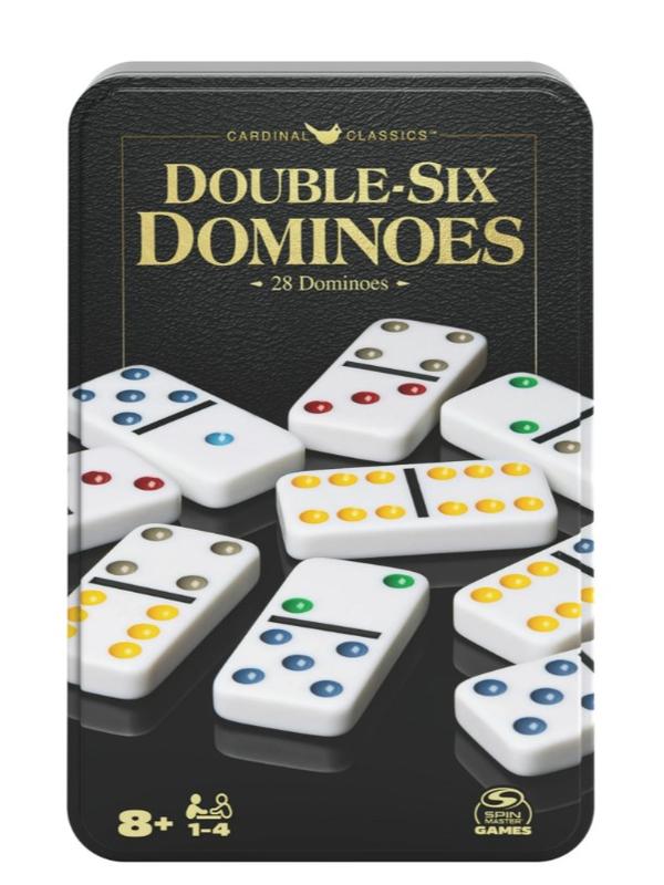 #Game best Double Six Dominoes Set in Storage Tin, for Ages 8+ #fast #delivery