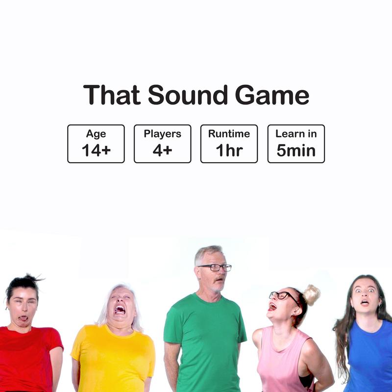 That Sound Game - A noisy game for weird people - Party Game for Adults & Teens - Ages 14+