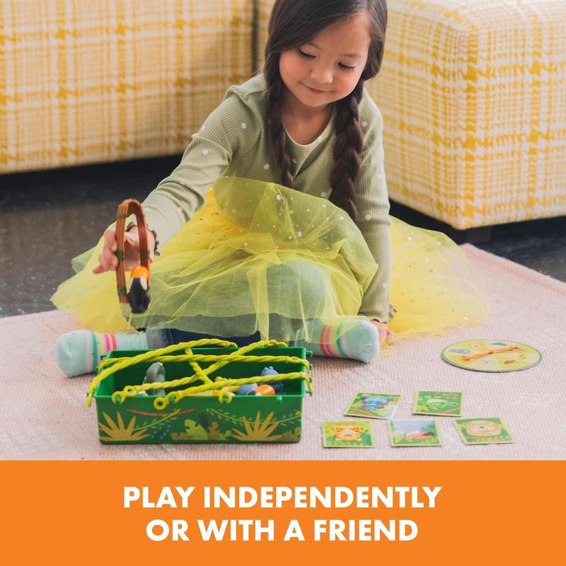 Educational Insights Jungle Rescue Toddler Board Game - Games for Kids Ages 3+, Animal Preschool Games, Board Games for Kids