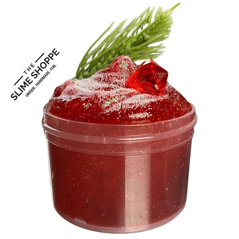 Jelly | Cranberry Citrus Scented | Christmas Stocking Stuffer | Party Kit 6oz Slime