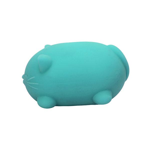 Schylling NeeDoh Cool Cats - Squishy, Sqeezy, Stretchy Stress Ball Cats - 4 assorted colors - Ages 3 and up - One randomly selcted piece stress ball