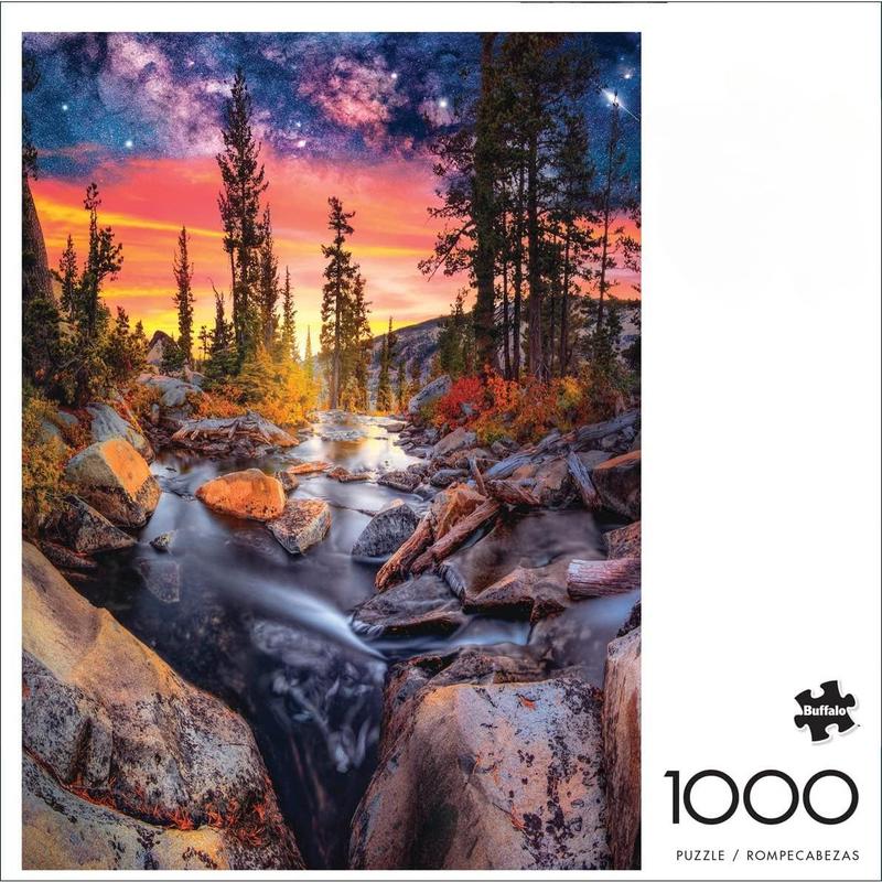 Forest Magic Hour -1000 Perfect Puzzles for Adult Puzzle Challenge Game Night - Completed puzzle sizes of 26.75 x 19.75