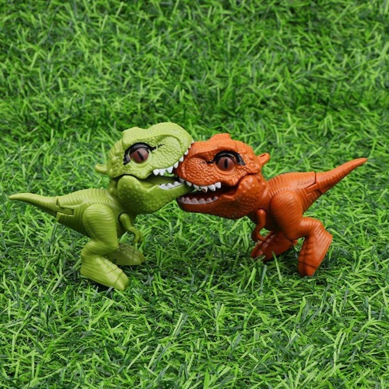 Biting dinosaur trick toys are suitable for children's birthday party carnival gifts and prizes