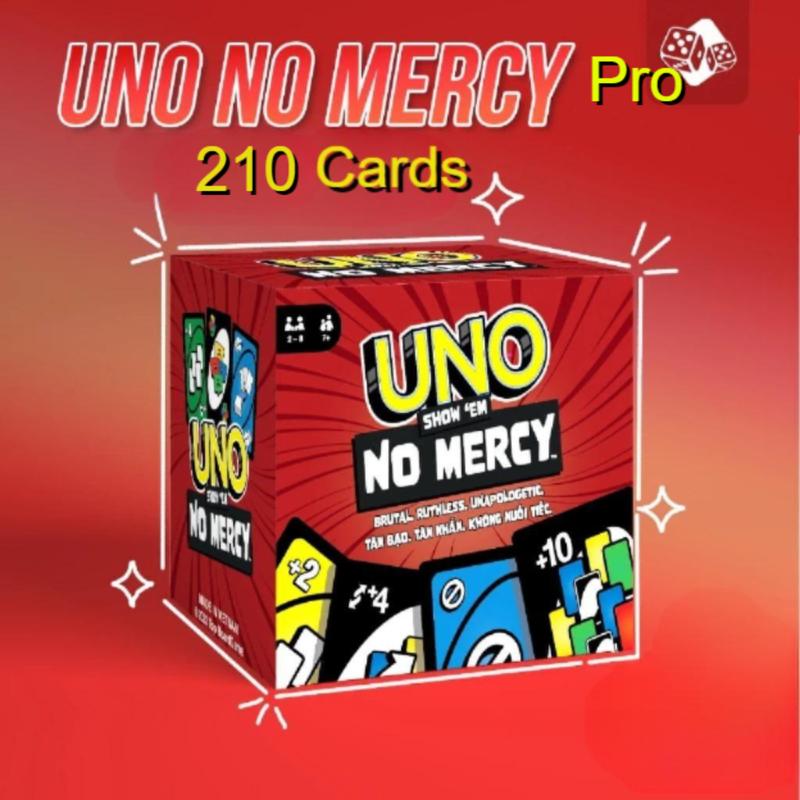 UNO NO MERCY PLUS: an upgraded game, UNO +10 with strict rules TOP BOARDGAME Update