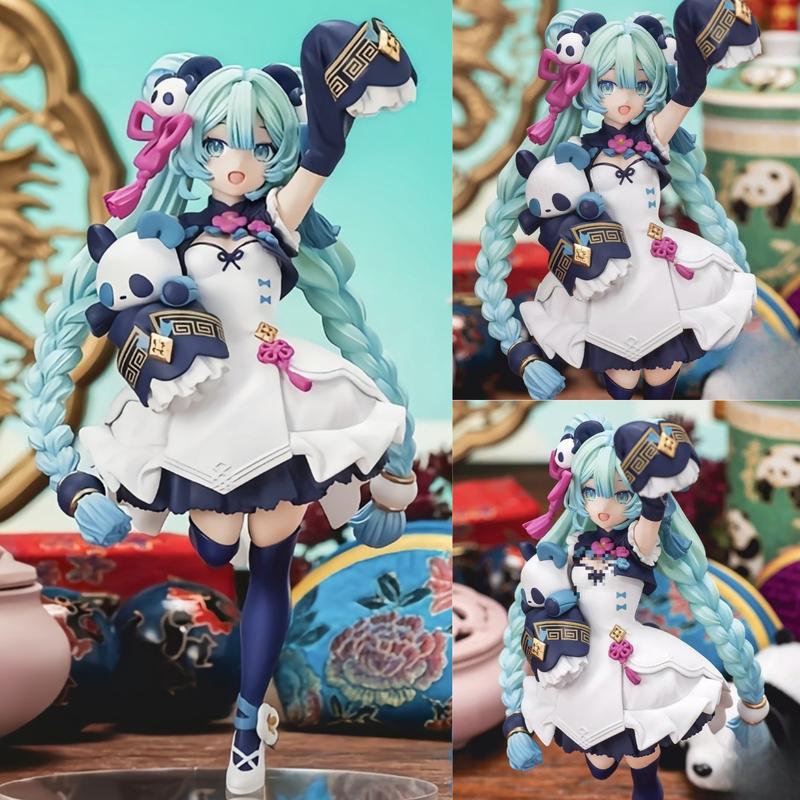 New China Panda Hatsune Miku Handmade Static Landscape Products Handmade Model Ornaments