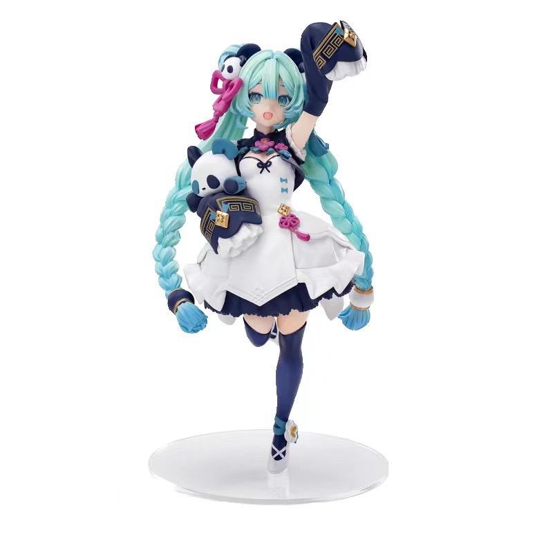 New China Panda Hatsune Miku Handmade Static Landscape Products Handmade Model Ornaments