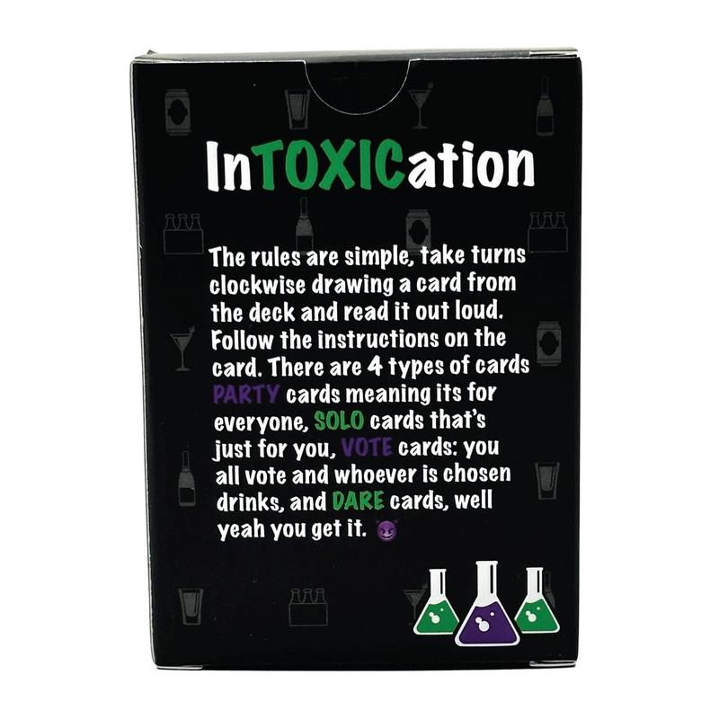 InTOXICation- Super Fun Adult Drinking Party Card Game