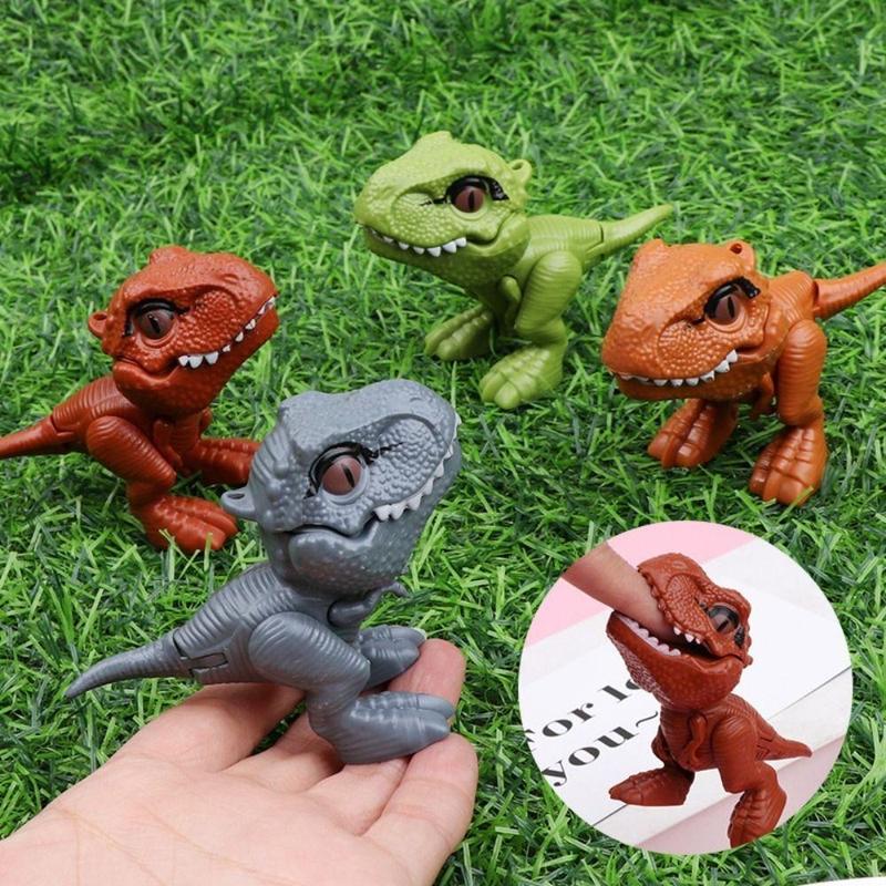 Biting dinosaur trick toys are suitable for children's birthday party carnival gifts and prizes