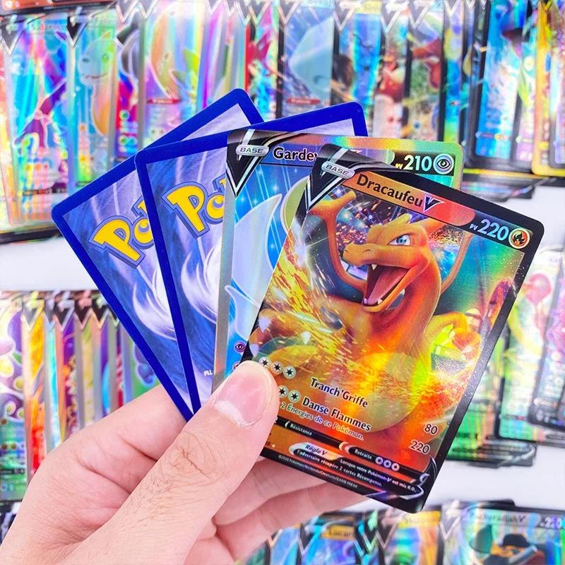 300 Pcs Version Pokemon Vmax Card Shining TAKARA TOMY Cards Game Battle Carte Trading Children Toy