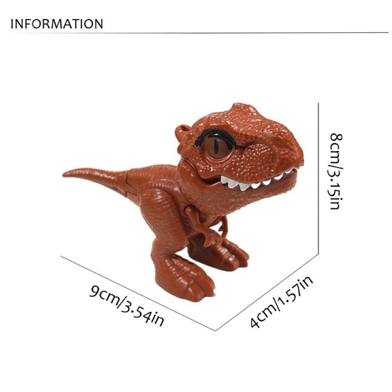 Biting dinosaur trick toys are suitable for children's birthday party carnival gifts and prizes