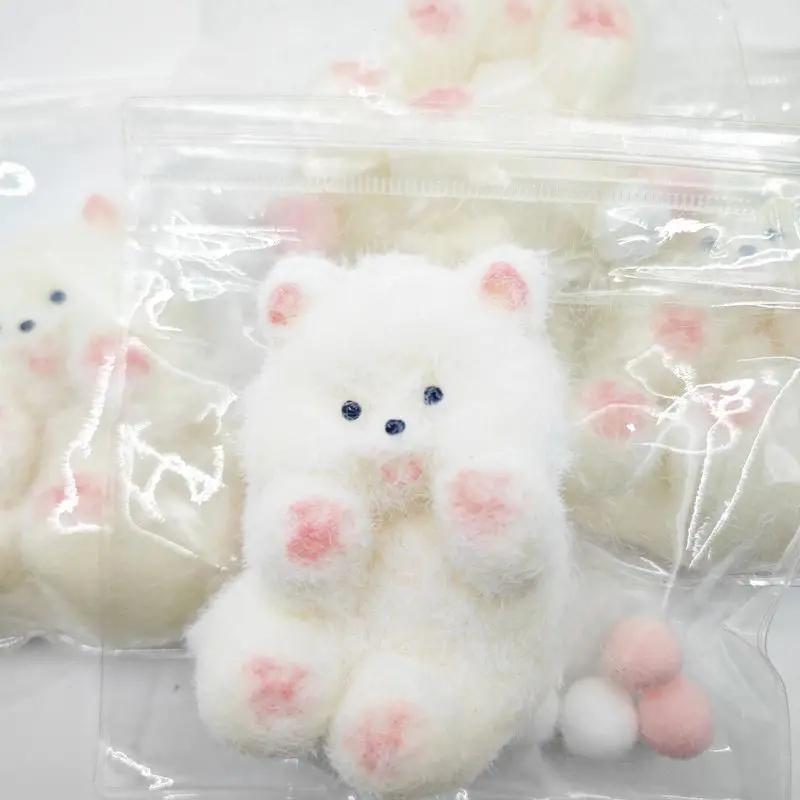 Super soft plush dog - relaxation squeeze toys, stress relieving sensory toys, candy dolls, gummy dogs