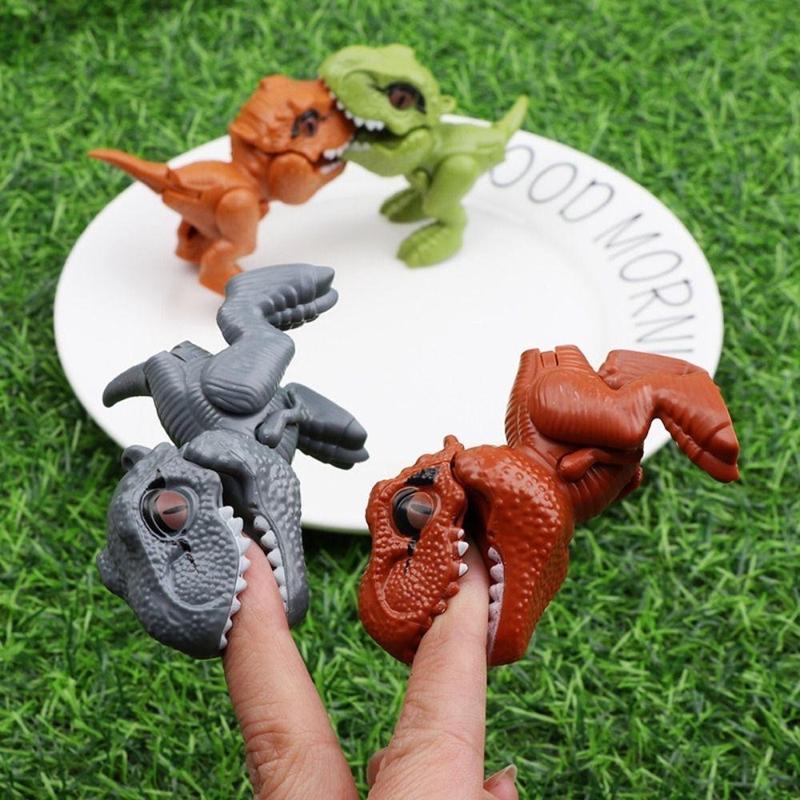 Biting dinosaur trick toys are suitable for children's birthday party carnival gifts and prizes