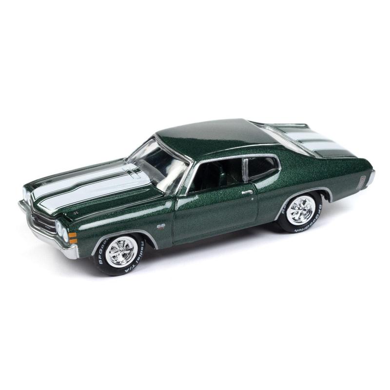 1970 Chevy Chevelle SS John Wick Forest Green Poly Johnny Lightning