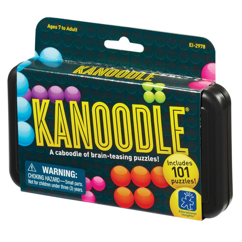 Educational Insights Kanoodle 3D Brain Teaser Puzzle Game, Featuring 200 Challenges, Easter Basket Stuffer, Gift for Ages 7+