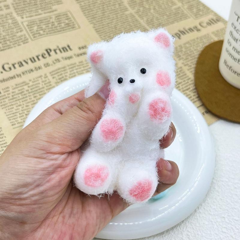 Super soft plush dog - relaxation squeeze toys, stress relieving sensory toys, candy dolls, gummy dogs