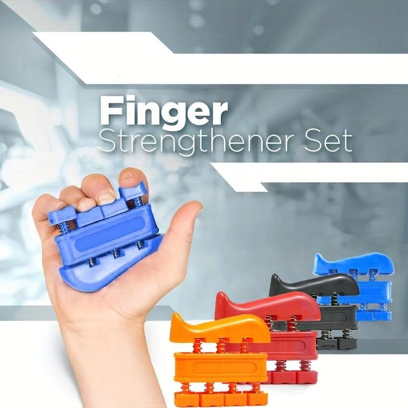 Finger Strength Trainer, 1 Count 4 Counts Finger Training Device, Double-sided Finger Strength Enhancer, Hand Strengthener for Piano Guitar Instrument