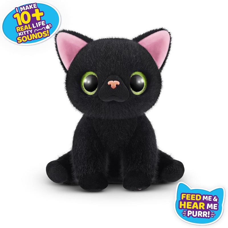 Pets Alive Smitten Kittens Surprise (Bombay Cat Lucky) by ZURU Nurture Play Soft Toy Unboxing Adopt Interactive 10 Sounds