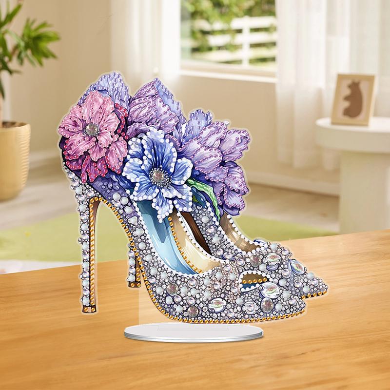 High Heels Special Shaped Diamond Painting Tabletop Ornaments Kit Home Decor