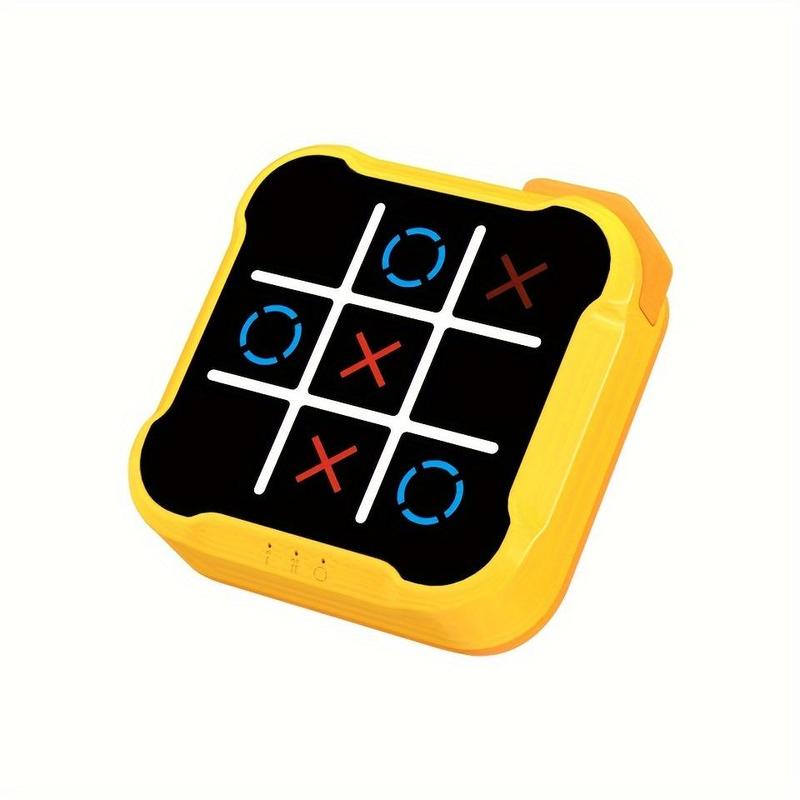 Electronic Tic-Tac-Toe Game, Educational Chessboard, Portable Chess Board Game, Indoor Recreation Equipment for Home & Office, Christmas Gift