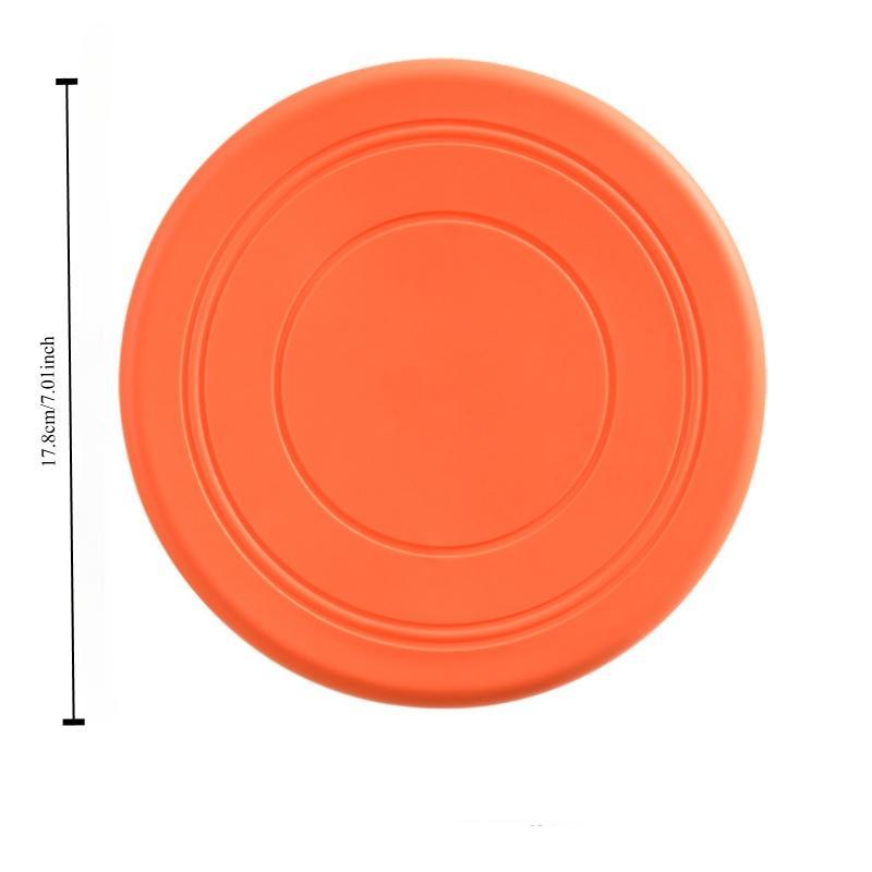 Random Color Flying Dics, 6 Counts set Outdoor Sports Flying Disc, Party Game Supplies for Backyard Lawn, Suitable for Multiplayer Gatherings