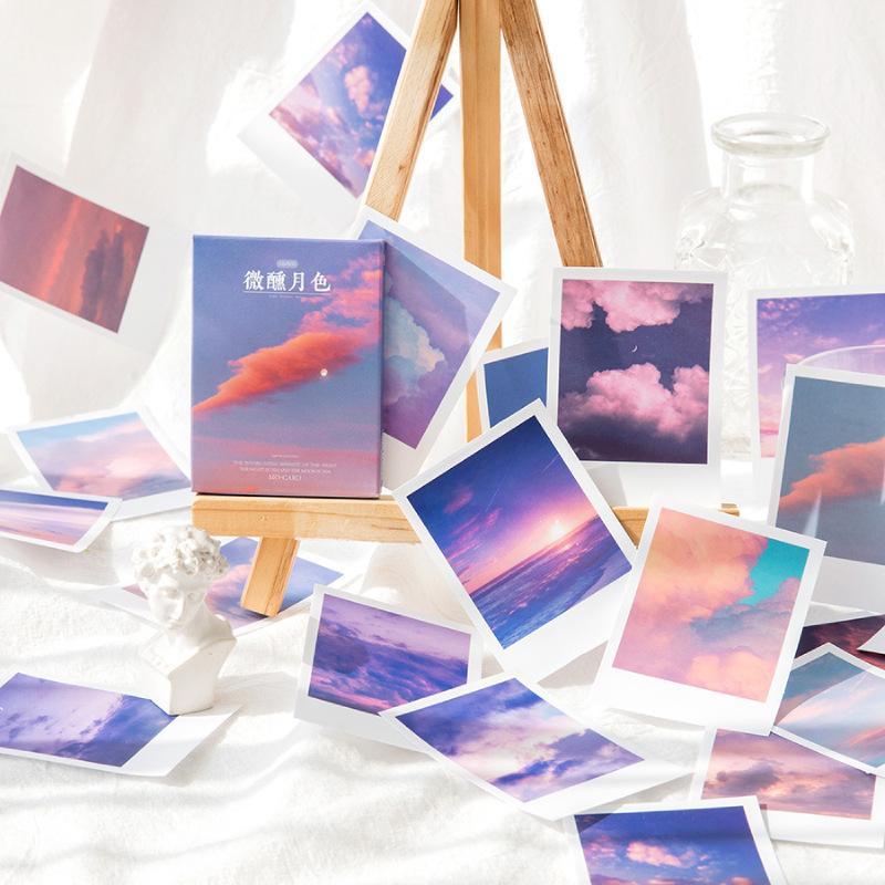 Landscape Pattern Sticker, 180pcs set Beautiful Scrapbooking & Journal Making Material Paper, DIY Decorative Sticker for Stationery Computer Water Bottle