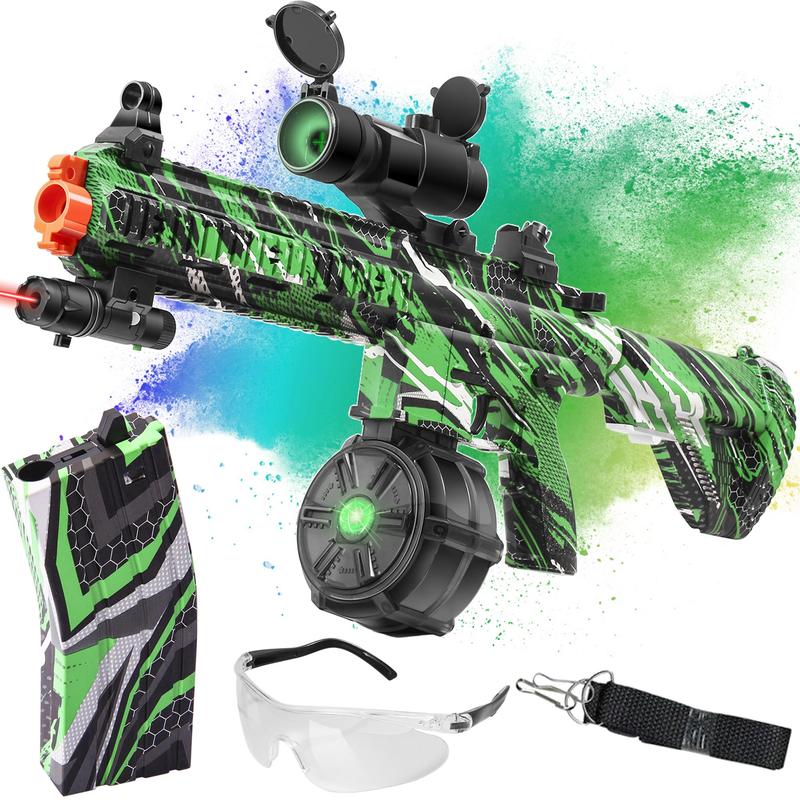 XspideM Electric Large Gel pack toy, M-Ⅳ Manual & Automatic Dual Mode shooting Toy, Summer Outdoor Activities Suitable, For aged 12 and above,Stress relief toy