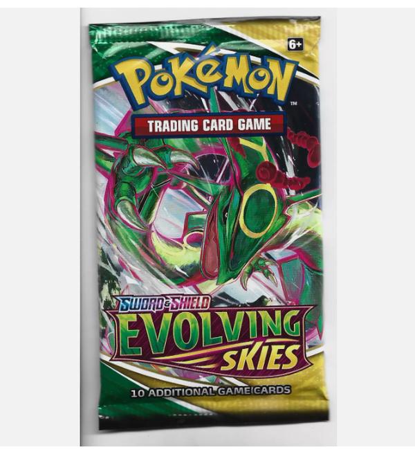 10 Packs Pokémon TCG XY: Evolving Skies - Collection Game