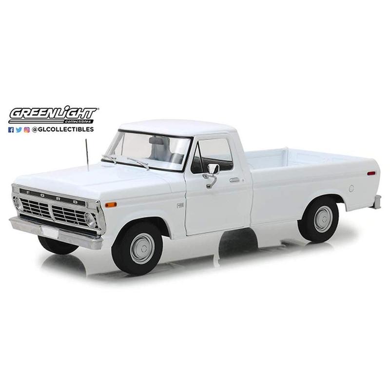 1:18 Scale Uncle Jesse’s 1973 Ford F-100 - White PREORDER