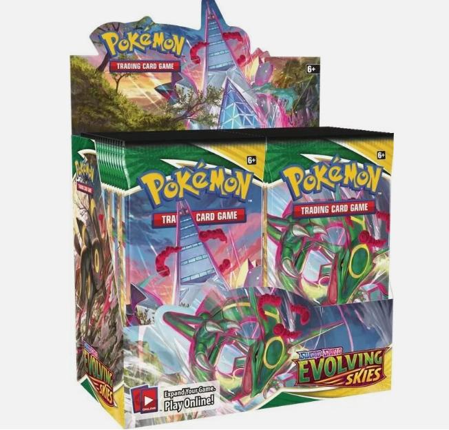 10 Packs Pokémon TCG XY: Evolving Skies - Collection Game