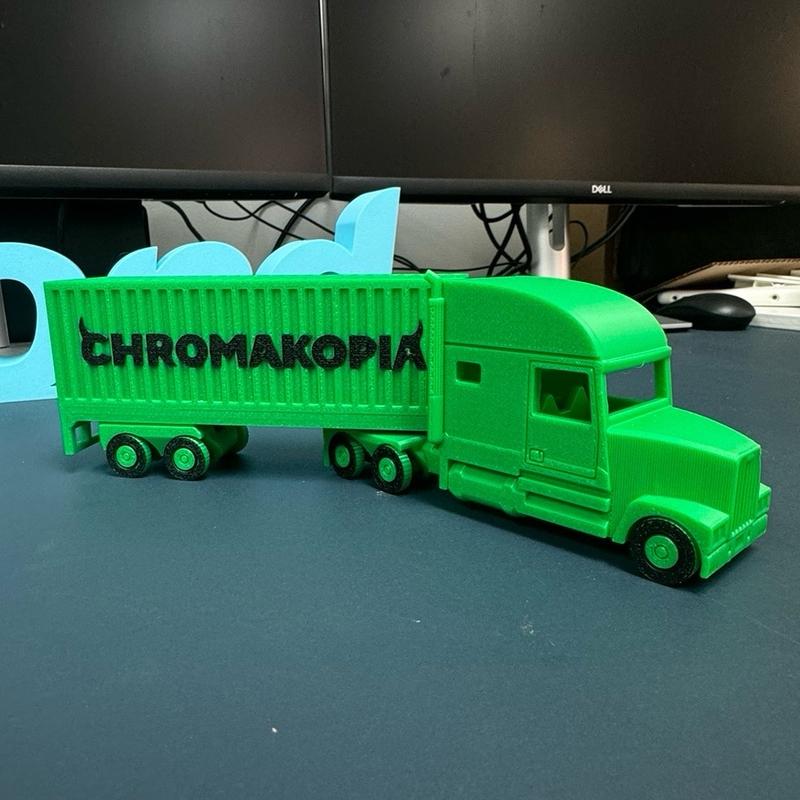 Chromakopia 3D Printed Truck & Container