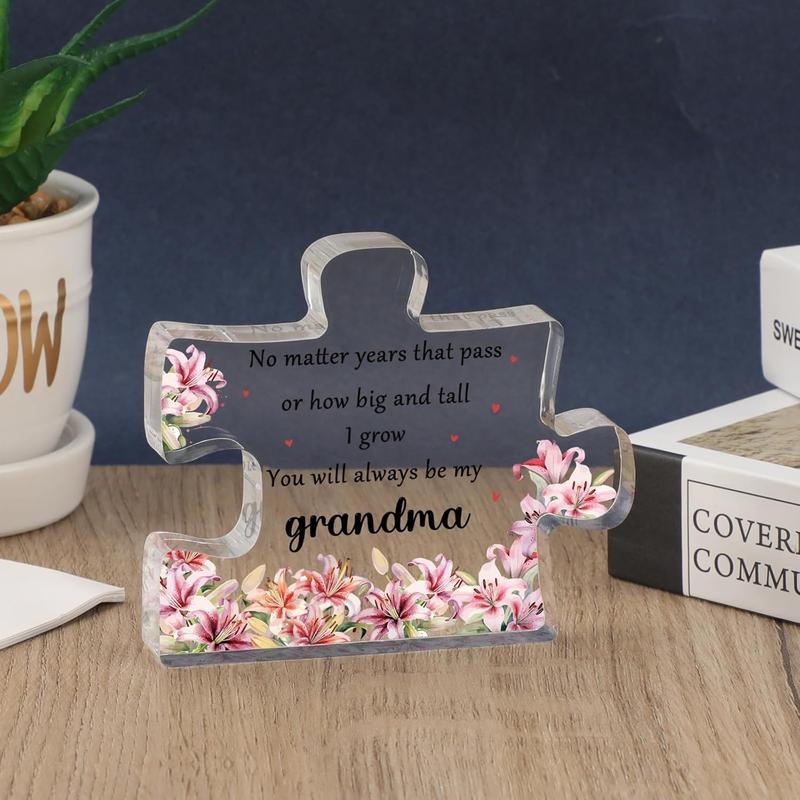 Gift for grandma. Puzzle   Sign Plaque gifts for your grandma.  grandma gifts puzzle  plaque.Mother's Day gifts for grandma. Grandma's Birthday gifts