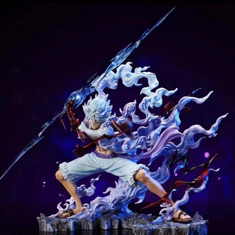 28cm Sun God Gear 5 Nika Action Figure - GK Thunderbolt PVC Collectible Model