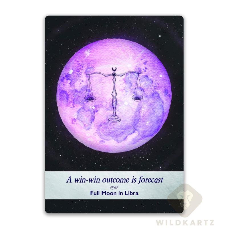 Moonology Oracle Cards: 44 Oracle Cards & Guidebook; divination tool for oracle readings, psychic readings, fortune telling, tarot card deck