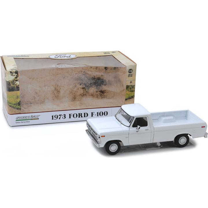 1:18 Scale Uncle Jesse’s 1973 Ford F-100 - White PREORDER