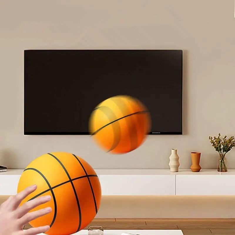 Silent Basketball, Indoor Training Foam Basketball, Low Noise Basketball For Various Indoor Activities, Interactive Game Props, Interesting Gifts