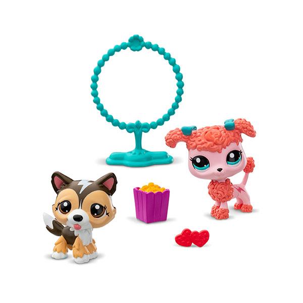 Littlest Pet Shop Pet Pairs - Series 2 - Includes 2 pets and accessories, collector card, and virtual code to unlock Roblox play