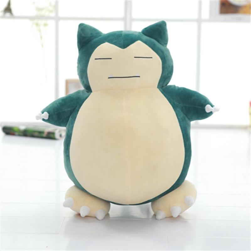 Pokemon Snorlax Pillow Cushion Children's Birthday Christmas Party Gift, Super Soft Material Safe, Soft Plush Doll Cute Plush Toy, Suitable for Boys and Girls, 25cm 30cm