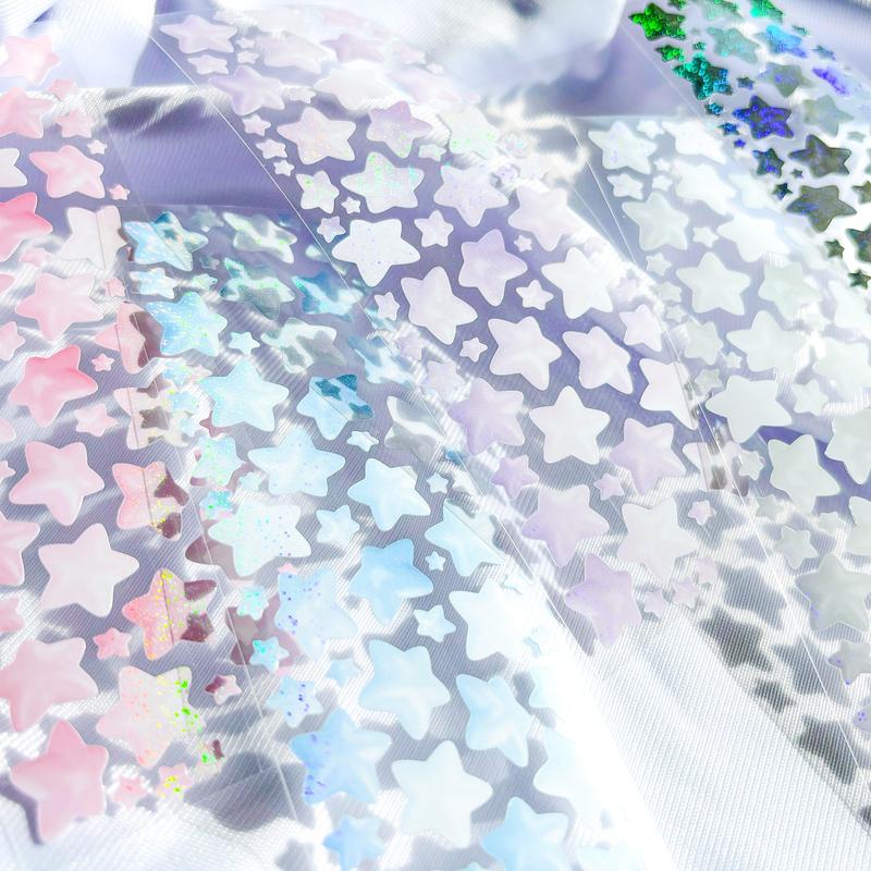 [borahstudio] Jelly Star Deco Sticker Sheet