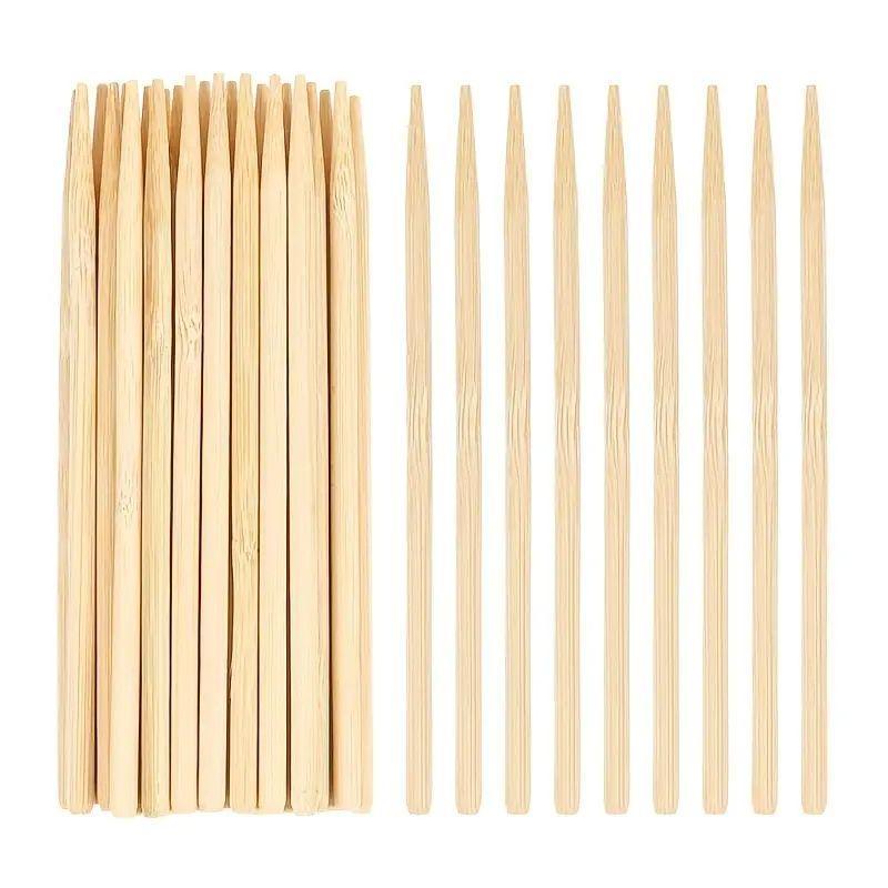 Bamboo Stick (30pcs), Double Head Design Bamboo Stick, DIY Scratch Art Tool, DIY Painting Supplies for Scratch Wood Art, Paper Painting, Coloring and DIY