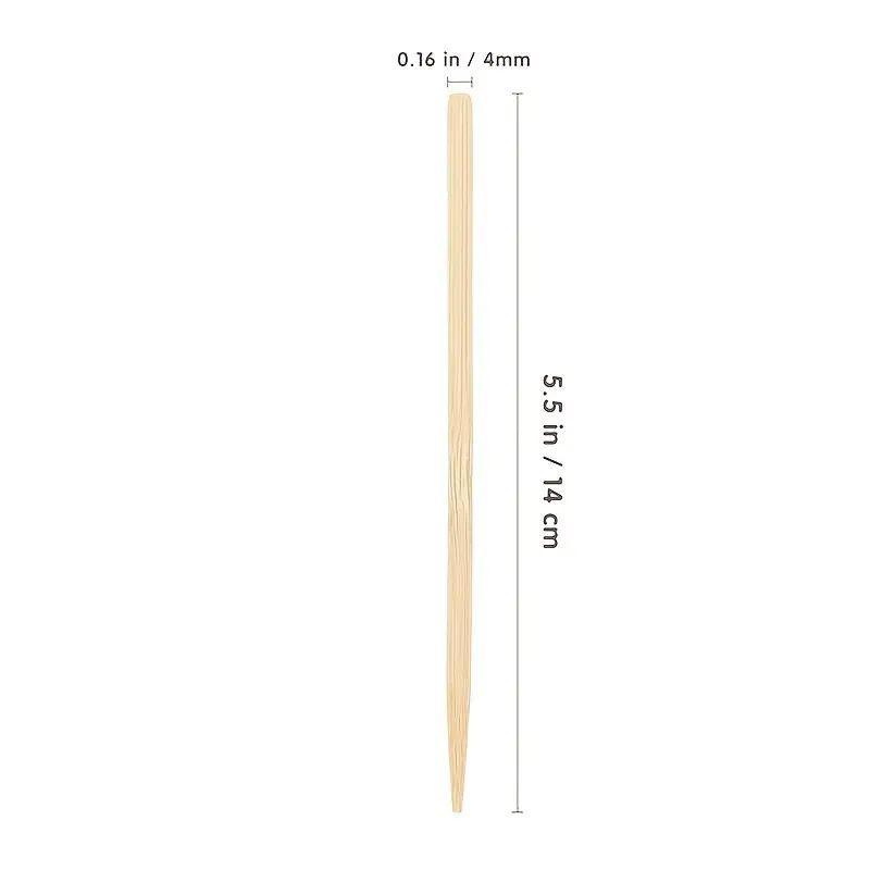 Bamboo Stick (30pcs), Double Head Design Bamboo Stick, DIY Scratch Art Tool, DIY Painting Supplies for Scratch Wood Art, Paper Painting, Coloring and DIY